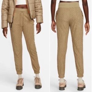 Nike‎ Everyday Modern Terry Cloth Textured High Waisted Jogger Sweatpants Sz M